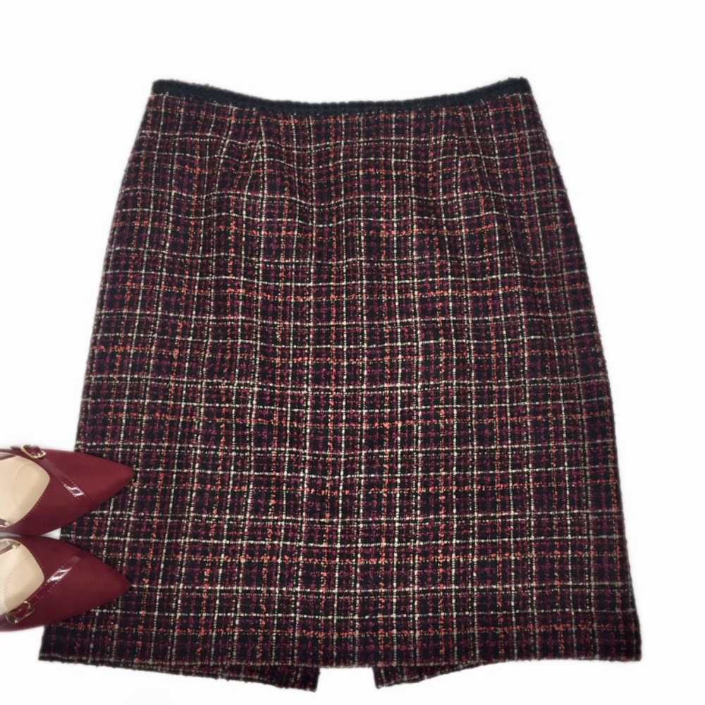 LAURA SCOTT TWEED SKIRT SIZE 12